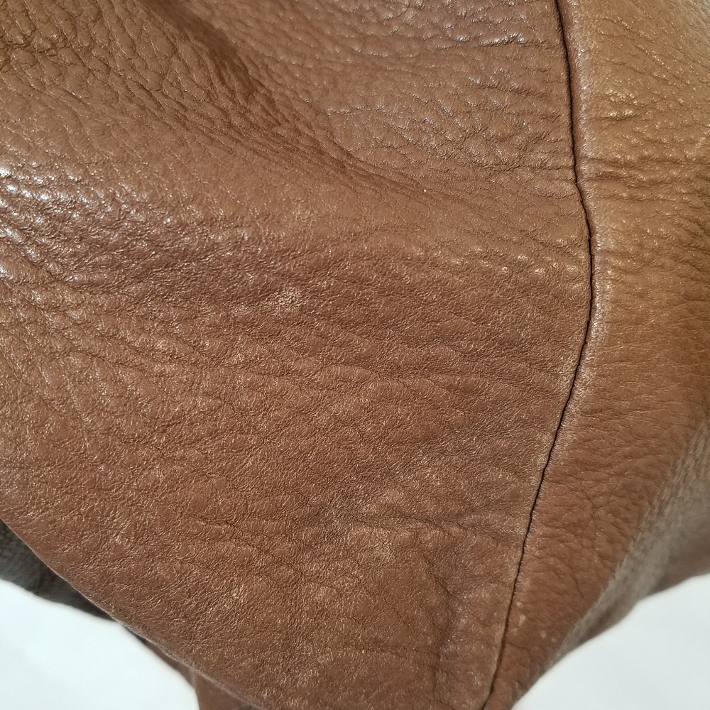Elliott Lucca Brown Leather Hobo Bag - Picture 9 of 16